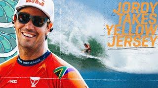 Jordy Smith takes the Yellow Leaders Jersey, leads the world’s best heading to Lexus Trestles Pro