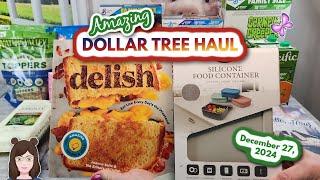 Amazing DOLLAR TREE HAUL!!  Awesome Finds!! December 27, 2024