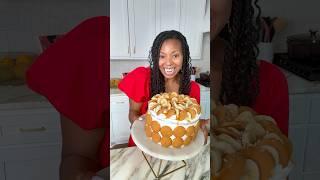 Banana Pudding Cake at Grandbaby-Cakes.com #bananapudding #cake #bananacake