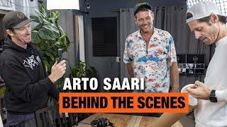 Arto Saari Behind The Scenes At The Nine Club