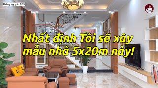 Tôi đã tìm ra mẫu nhà 5x20m đẹp nhất từ trước tới nay! Mẫu nhà đẹp 2025