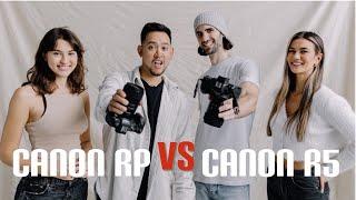 CANON R5 vs CANON RP Studio Shoot with SIGMA 35mm f/1.4