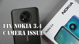 How to fix Nokia 3.4 camera issue