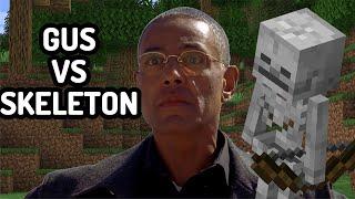 Gus Fring vs minecraft skeleton