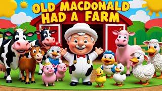 " Old MacDonald Had a Farm: Sing-Along Adventure for Kids!  | Fun Nursery Rhymes!"