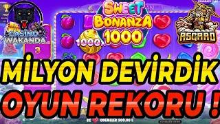 SWEET BONANZA 1000 Yeni Oyun  SLOT OYUNLARI | MİLYONLUK REKOR !!! big bass bonanza gates of olympus