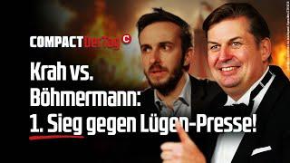 Krah vs. Böhmermann: Erster Sieg gegen Lügen-Presse!