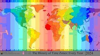 The History of Time Zones: Every Year