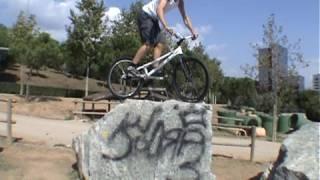 Chris Walford - Bike Trials in Barcelona 2008