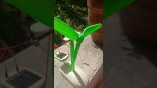 Small #model of #SOLAR #WINDMILL .