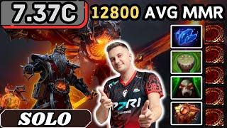 7.37c - Solo WARLOCK Hard Support Gameplay - Dota 2 Full Match Gameplay