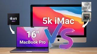 16" MacBook Pro vs 5k iMac: Which is a better desktop?