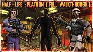 [Half Life - Platoon (Hard Mode)] Mod Full Walkthrough 1440p60