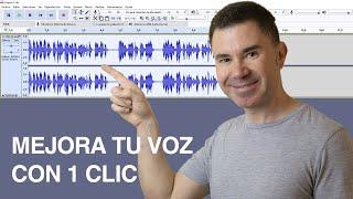  MEJORA TU VOZ CON 1 SOLO CLICK CON AUDACITY |  COMO CREAR MACROS CON AUDACITY