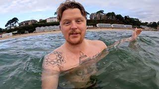 Jumping into COLD WATER (UK)