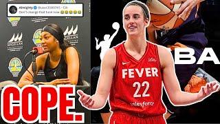 COPE! Angel Reese STATEMENT on FAILED WNBA ROTY Bid! Caitlin Clark KNOWS SHE'S WON IT!