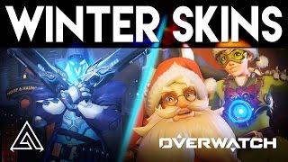 Overwatch | All Winter Skins, Emotes, Voice Lines & More!