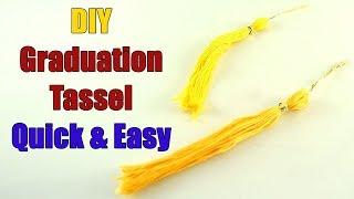 DIY Graduation Tassel (Quick and Easy)