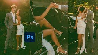 Photoshop Tutorials | Dark Moody Green Orange Color Grading in Photoshop CC 2024| Free Preset