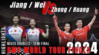 SF - Jiang Zhen Bang/Wei Ya Xin vs Zheng Si Wei/Huang Ya Qiong - BWF World Tour Finals 2024