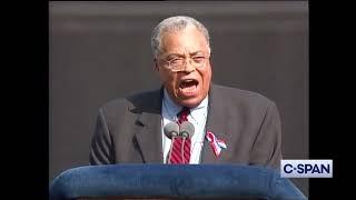 James Earl Jones at New York City Prayer Service on September 23, 2001