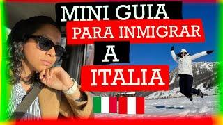 MINI GUIA PARA EMIGRAR A ITALIA. - VAMONOS.GL