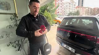 220V ev prizinden Elektrikli Araç şarj ediyoruz ️Mercedes EQBgo-e Seyyar Cihaz ile Her Yerde Şarj