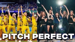 FULL A Capella "Pitch Perfect" Performance Mid-Game