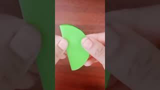 How to make a easy cone out of paper | Origami cone shape | DIY# Shorts