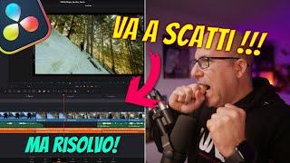 Va a scatti? RISOLVO IO. DaVinci Resolve