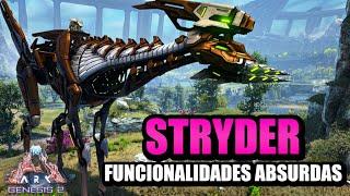 TEK STRYDER - ATTACHMENTS, HABILIDADES E DOMA - ARK GENESIS 2