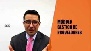 Módulo Gestión de Proveedores