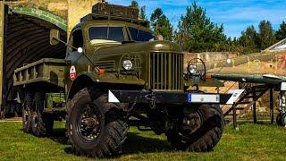 Покатушки на ЗИЛ 157 КЕ  | Driving vintage army truck ZIL (SIL) 157 KE