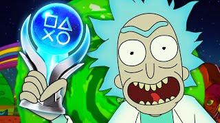 Rick and Morty VR's Platinum Trophy was HILARIOUS