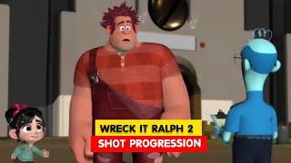 Wreck It Ralph 2 | Ralph & Vanellope Shot Progression | Animation Breakdowns | 3D Anim Internships