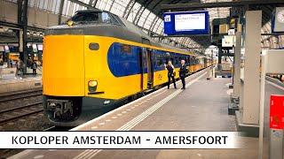  Koploper Cabview between heritage trains: Amsterdam - Amersfoort ICM 10jun 2024