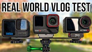 REAL WORLD TEST - Insta360 Ace Pro 2 vs DJI Action 5 Pro vs GoPro Hero 13