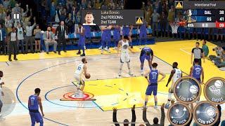 NBA 2K25 Mobile on iPhone 16 Pro Max: Dallas Mavericks vs Golden State Warriors (Ultra High)