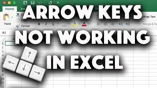 Arrow keys not working in Excel (Fixed)