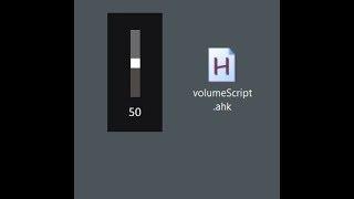 volume Scroll wheel