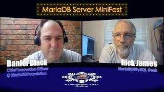 Rick James & Daniel Black - Answering queries on StackOverflow - MariaDB Frontlines MiniFest 2021