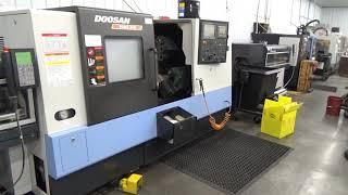 Doosan Puma 240B CNC Turning Center with Tailstock for sale at MachinesUsed.com