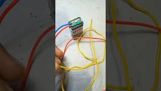 Homemade wire tester #usefulboy #homemade