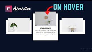 Elementor hover effects image to text on hover | Elementor tips and tricks