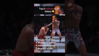 Legendary knockouts that changed UFC history  would YOU change the order? #ufc #mcgregor #topuria