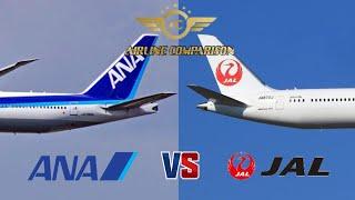  All Nippon Airways vs  Japan Airlines 2021 Airline Comparison