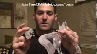 ResMed Quattro Air Full Face Mask For CPAP Bilevel Mask Review Demonstration FreeCPAPAdvice.com