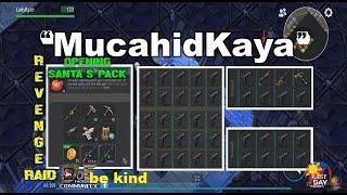 "MucahidKaya" | OPENING SANTA'S PACK |REVENGE RAID | 42 GUNS | 1c4   - Last Day On Earth: Survival