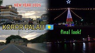 DAY AND NIGHT IN KOROR REPUBLIC OF PALAU  STREET TOUR