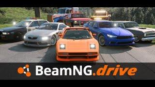 LIVE First time playing BeamNG Drive